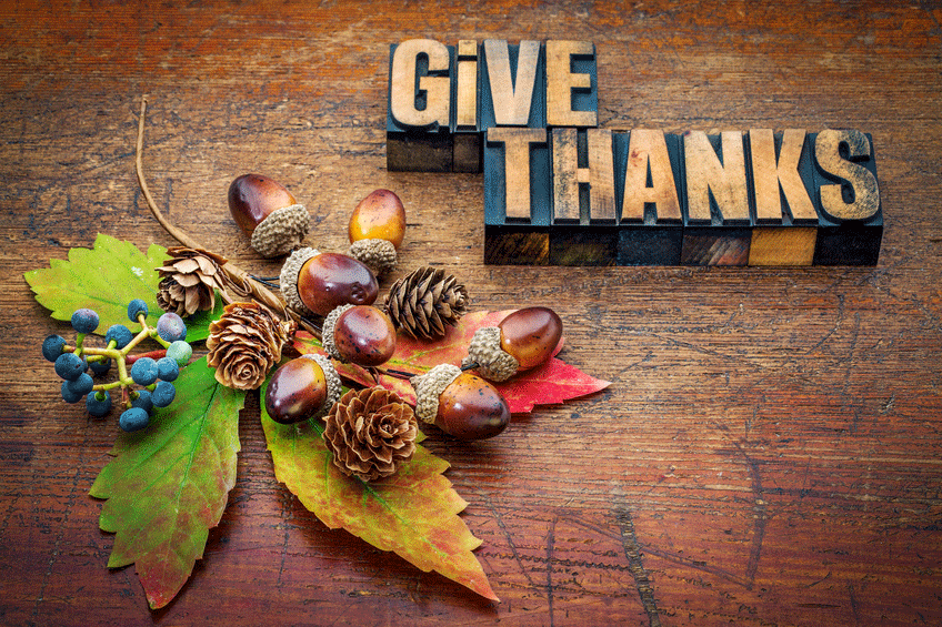 Being Thankful is Good for Your Health